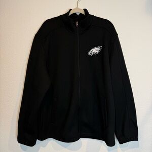 OFFICIAL NFL Philadelphia Eagles Mens Jacket Full Zip Up Long Sleeve Size 2XL